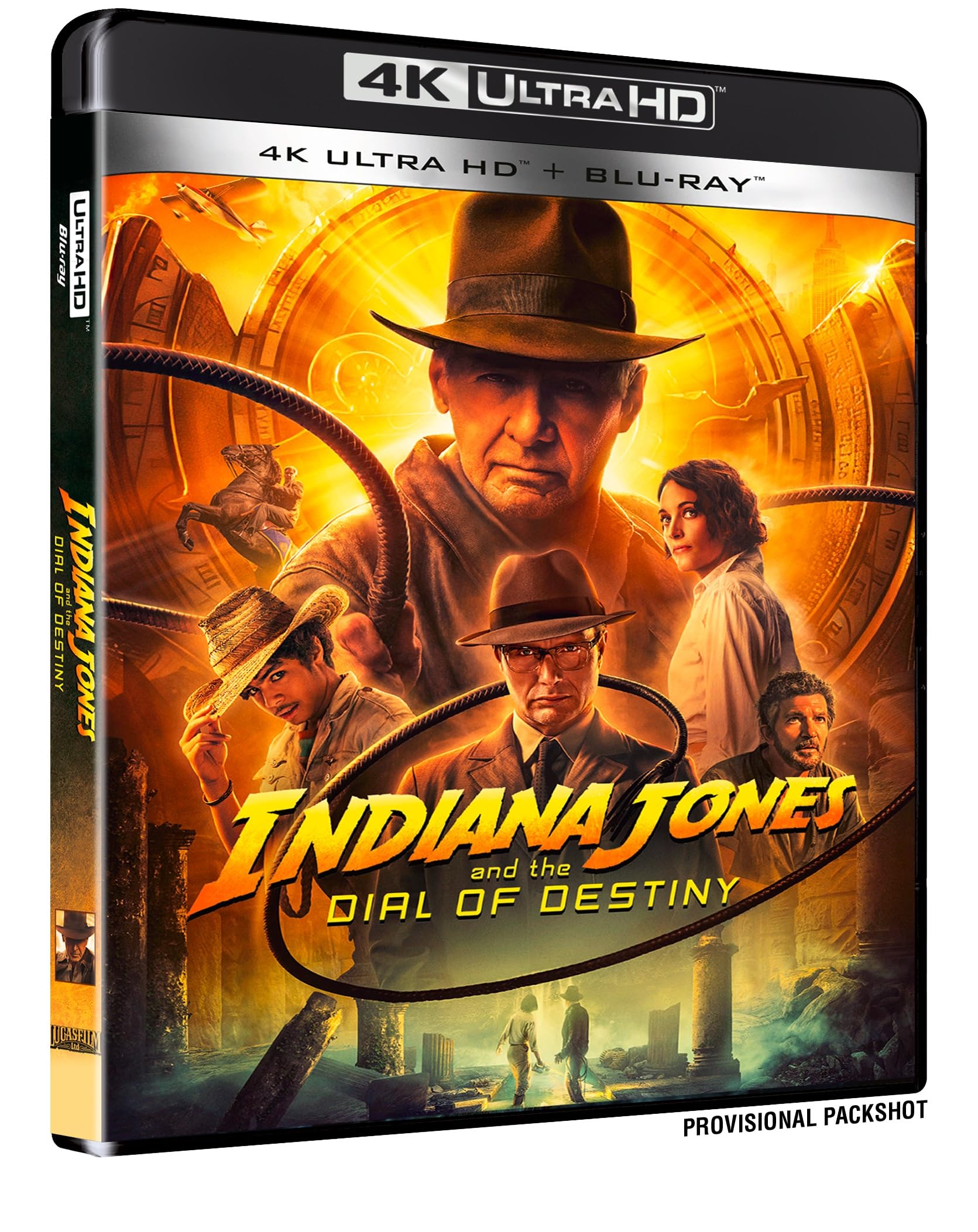 INDIANA JONES AND THE DIAL OF DESTINY - COMBO UHD 4K + BD