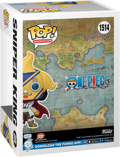 Funko Pop! Animation: OP - Sniper King - 1/6 Odds for Rare Chase Variant - One Piece - Collectable Vinyl Figure - Gift Idea - Official Merchandise - Toys for Kids & Adults - Anime Fans