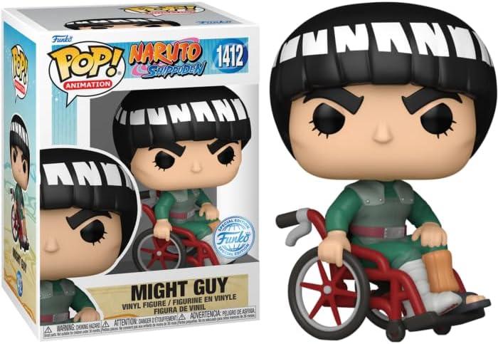 Funko POP! Animation: Naruto - Might Guy Wheelchair (Exc) Vinyl Collectible Figure - 61051