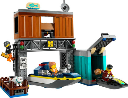 LEGO City - Police Speedboat and Crooks' Hideout (60417)