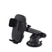 Trust Runo Car Phone Holder, Windshield Mount, Secure-fit, Quick Release Button, Rubberised Back Clamp, Rotatable Mount Compatible with iPhone, Samsung and Other 55-100 mm – Black