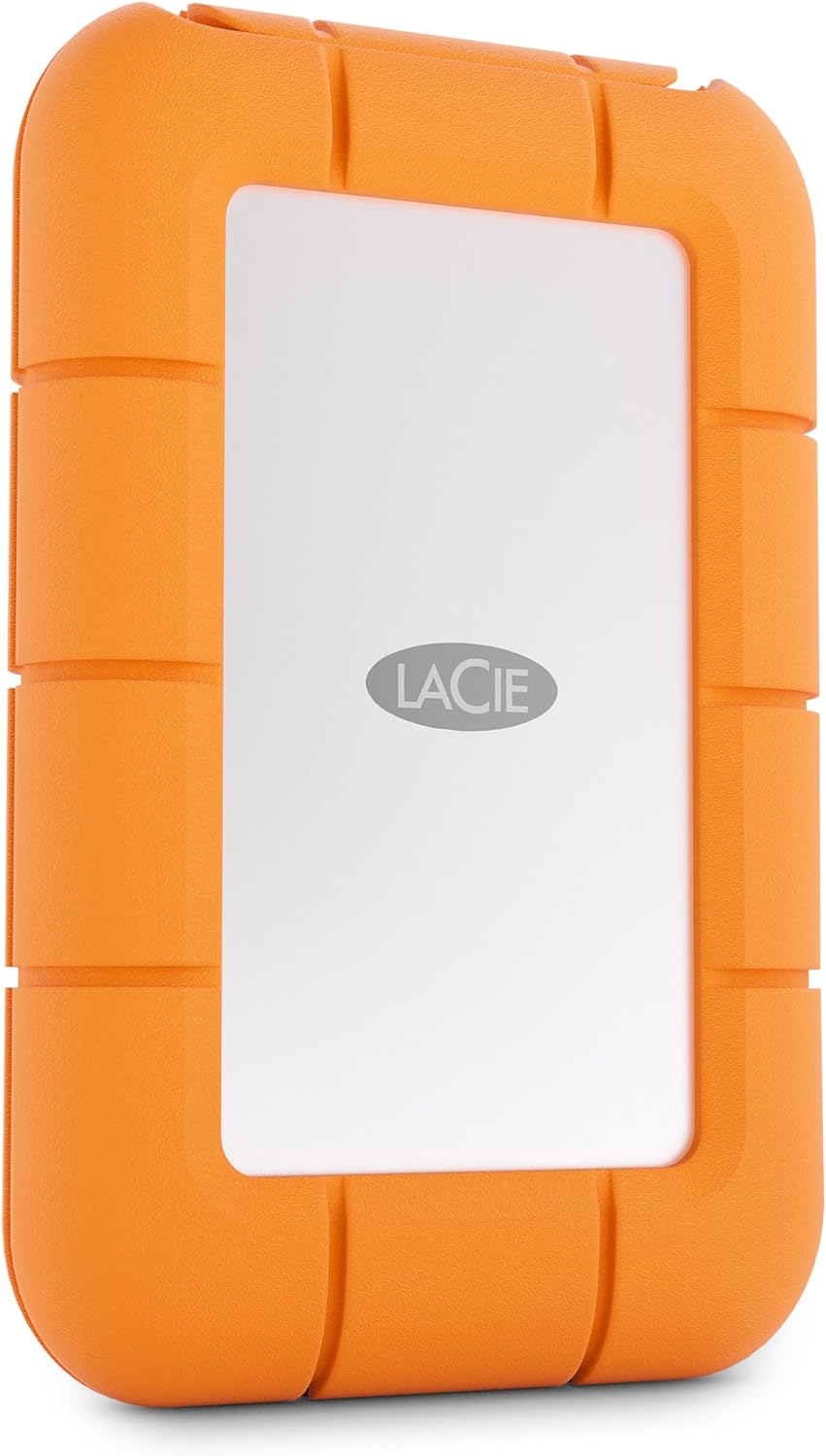 LaCie Rugged Mini, 500GB, 2.5", Portable External Hard Drive, for PC and Mac, Shock, Drop and Pressure Resistant, 5 year Rescue Services (STMF500400