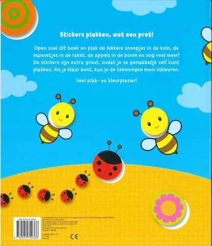2-4 jaar: 2 - 4 jaar - Met grote, ronde stickers voor kleine handjes (Superleuk kleur- en stickerboek voor de allerkleinsten