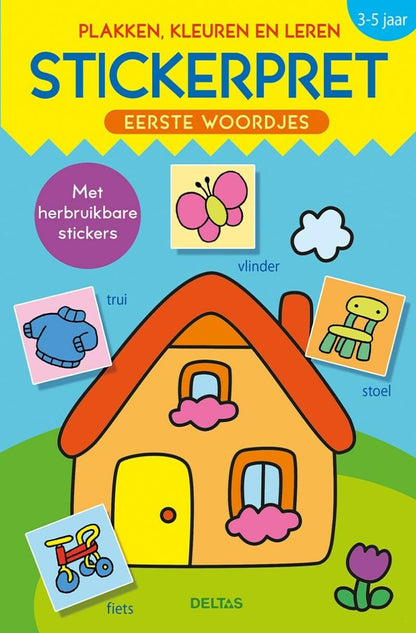 Stickerpret - Eerste woordjes (3-5 j.