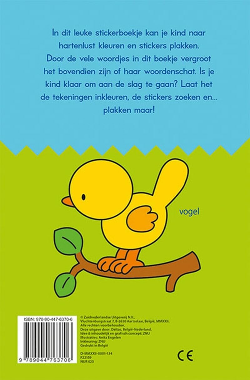 Stickerpret - Eerste woordjes (3-5 j.