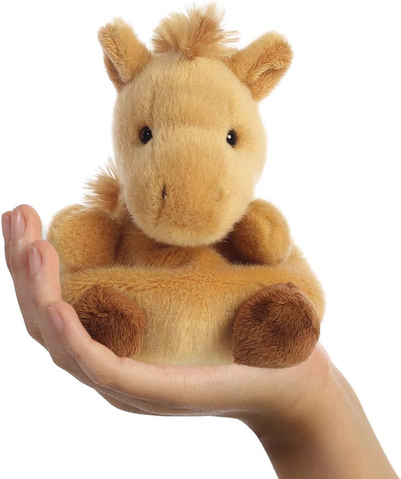 Aurora, 33472, Palm Pals Gallop Horse, 5In, Soft Toy, Brown