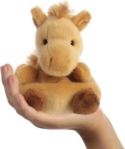 Aurora, 33472, Palm Pals Gallop Horse, 5In, Soft Toy, Brown