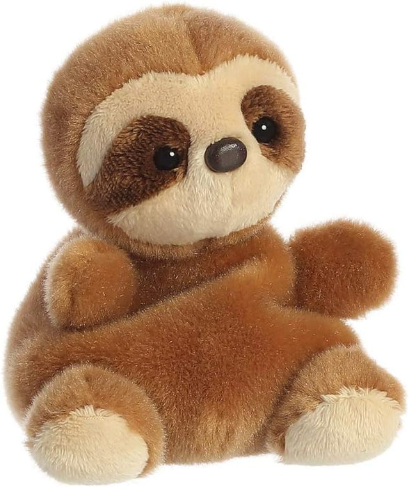 Aurora Palm Pals, Slomo Soft Toy, 33478, 5 inches, Brown