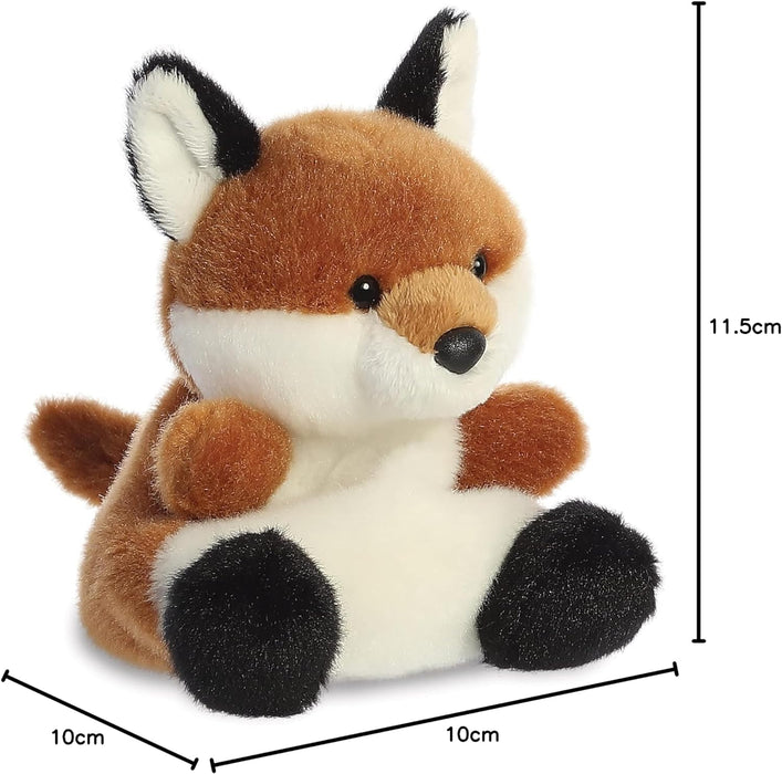 Aurora Palm Pals, Sly Fox Soft Toy, 33480, 5 inches, Multi-Coloured