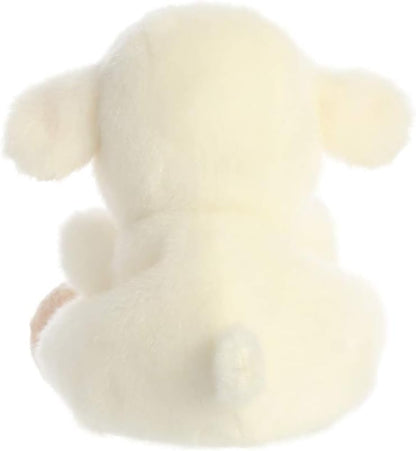 Aurora, 33483, Palm Pals, Cordero de Lana, 13cm, Peluche, Blanco