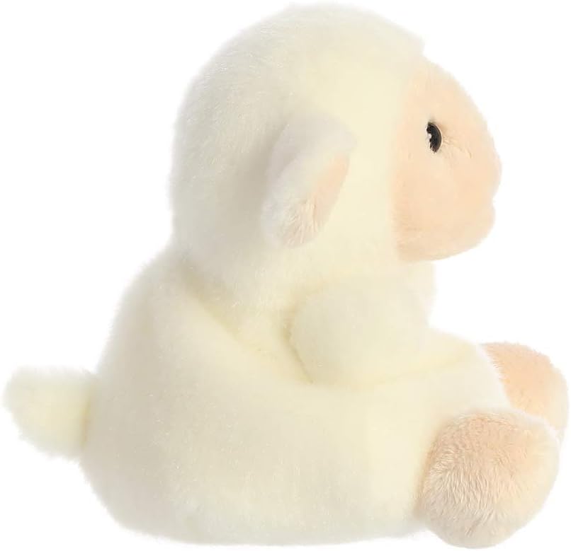 Aurora, 33483, Palm Pals, Cordero de Lana, 13cm, Peluche, Blanco