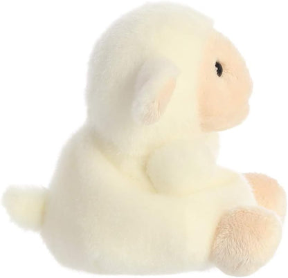Aurora, 33483, Palm Pals, Cordero de Lana, 13cm, Peluche, Blanco