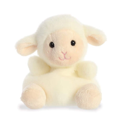 Aurora, 33483, Palm Pals, Cordero de Lana, 13cm, Peluche, Blanco