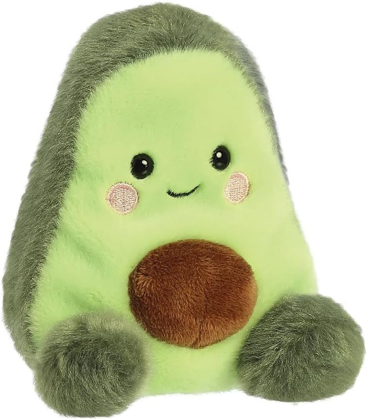 AURORA, 33569, Palm Pals Airy Avocado 5In, Soft Toy, Green and Brown Single