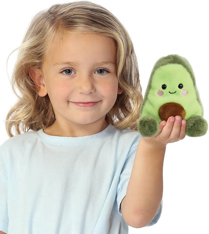 AURORA, 33569, Palm Pals Airy Avocado 5In, Soft Toy, Green and Brown Single