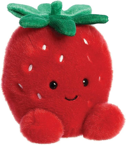 Aurora, 33573, Palm Pals Juicy Strawberry 5In, Soft Toy, Red