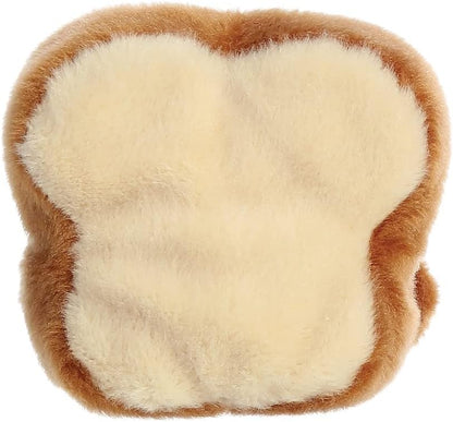 Aurora, 33574, Palm Pals Buttery Toast, 5In, Eco-friendly soft toy, Brown, Medium