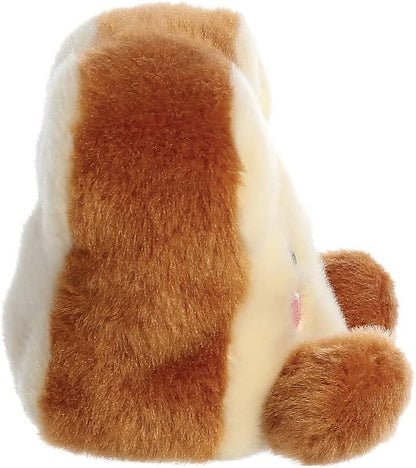Aurora, 33574, Palm Pals Buttery Toast, 5In, Eco-friendly soft toy, Brown, Medium