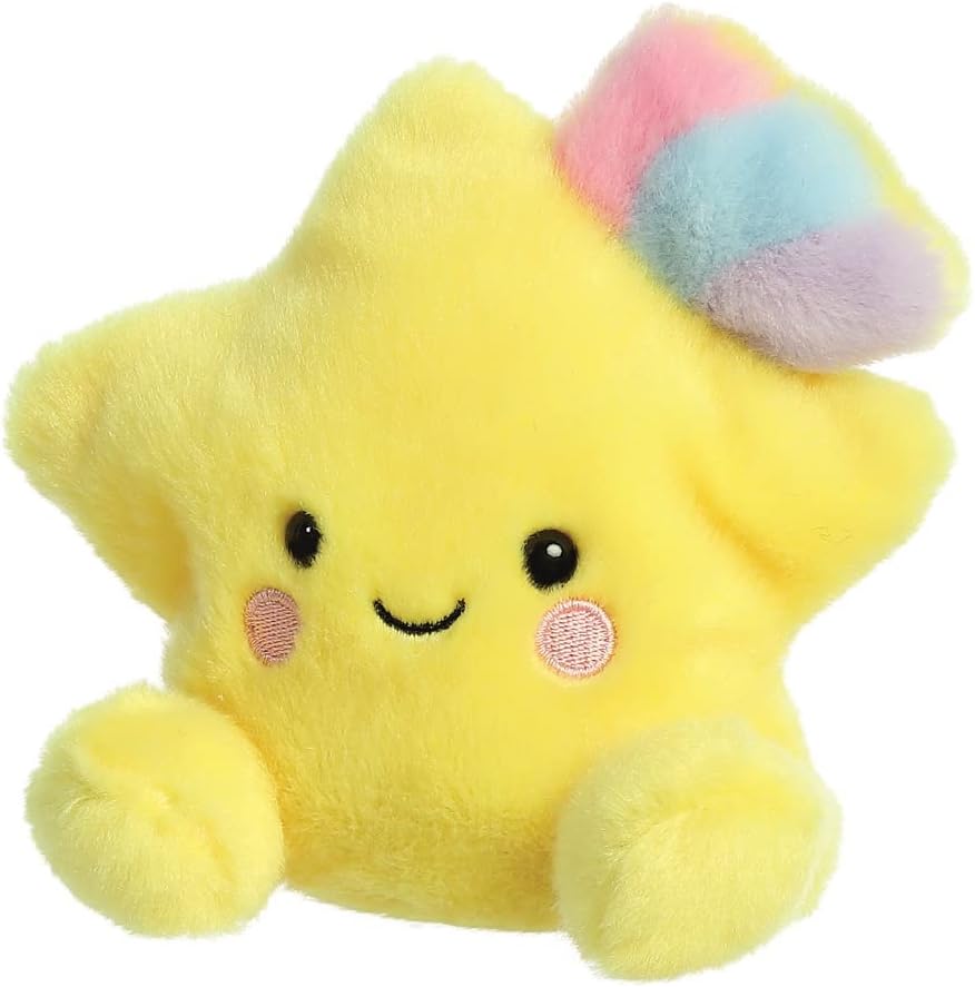 AURORA, Palm Pisces Star 33622-Peluche (12,7 cm), Color Amarillo (33622