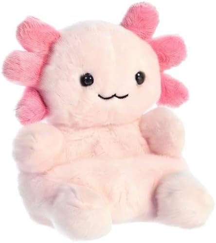 AURORA, 33675, Palm Pals Ax Axolotl, 5In, Soft Toy, Pink Single