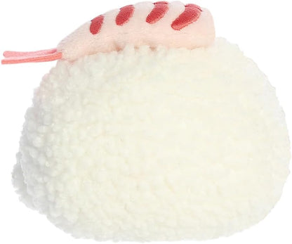 Aurora 33872 Palm Pals Ebi Shrimp Sushi Soft Toy, White
