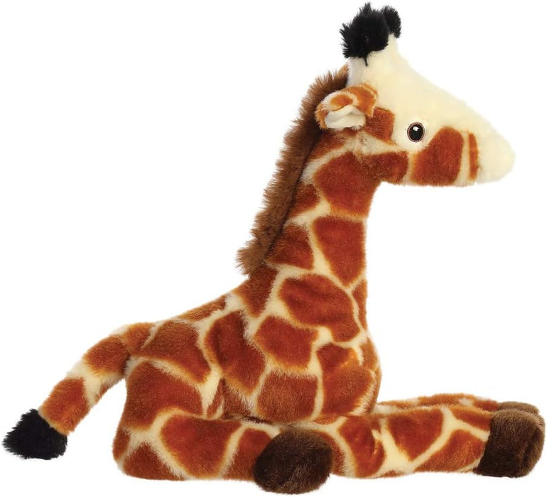 Aurora, 35004, Eco Nation, Giraffe, 8.5In, Soft Toy, Brown & White