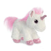 Aurora Peluche Sparkle Tales Princesse Licorne World 60854, 30 cm, Blanc (Multicolore