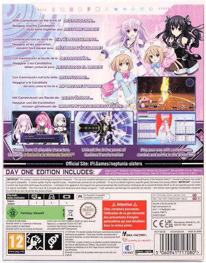 Neptunia: Sisters VS Sisters - Day One Edition (Nintendo Switch