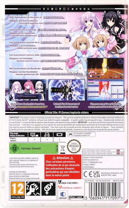 Neptunia: Sisters VS Sisters - Day One Edition (Nintendo Switch