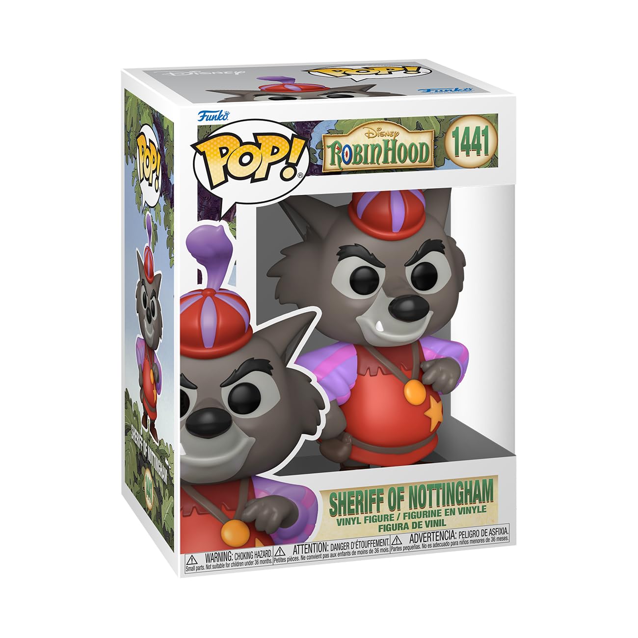 Funko POP! Disney: Robin Hood - Sheriff Of Nottingham - Collectable Vinyl Figure - Gift Idea - Official Merchandise - Toys for Kids & Adults - Movies Fans - Model Figure for Collectors and Display