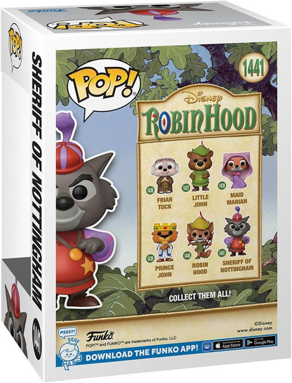 Funko POP! Disney: Robin Hood - Sheriff Of Nottingham - Collectable Vinyl Figure - Gift Idea - Official Merchandise - Toys for Kids & Adults - Movies Fans - Model Figure for Collectors and Display