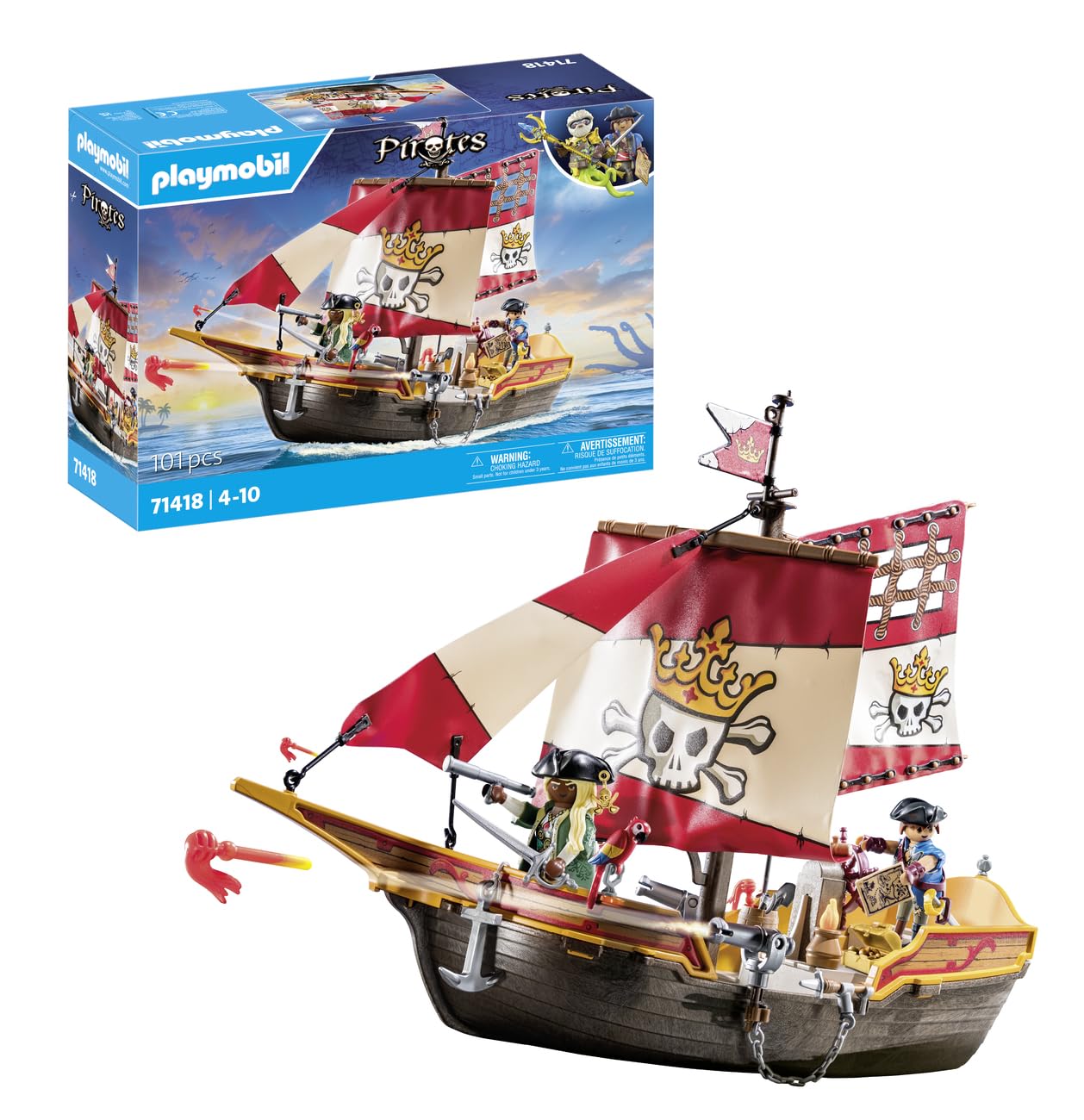 Playmobil - Pirate Ship (71418