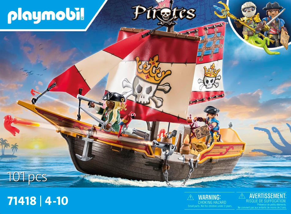 Playmobil - Pirate Ship (71418