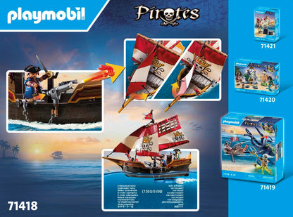 Playmobil - Pirate Ship (71418