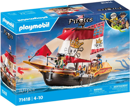 Playmobil - Pirate Ship (71418