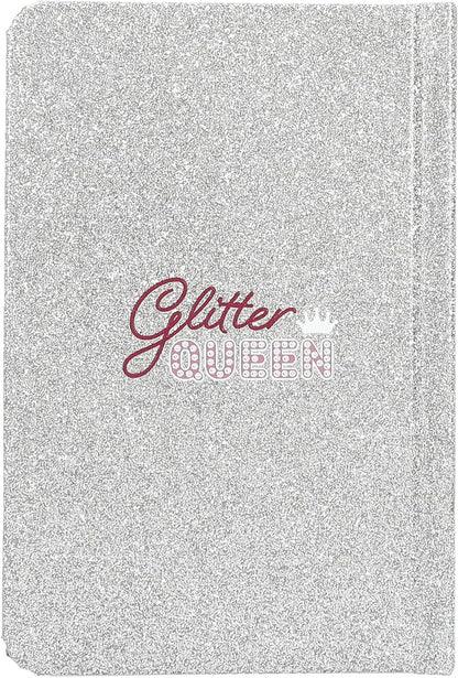 Depesche 12645 TOPModel Glitter Queen - notitieboek en potlood geschenkset, gelinieerde pagina's en glitterende kaft