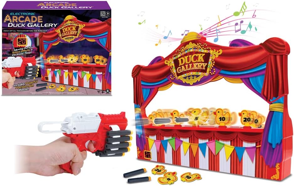 Ambassador Games Electronic Arcade Duck Shooting Gallery, Multi