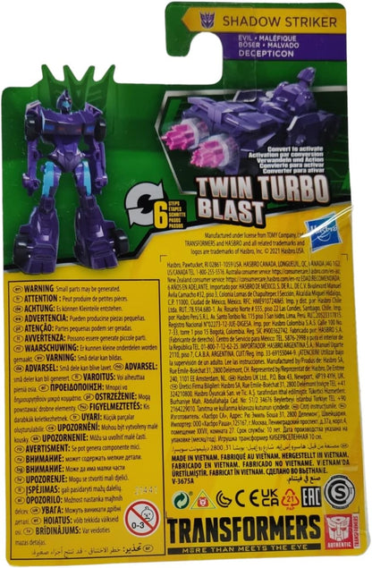 Transformers - Twin Turbo Blast - Shadow Striker (E3633)