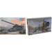 Hobbyboss 82911%22 German KE Railway Gun Dora Plastic Model Kit, Brown, 1:72 Scale & 82901%22 German Kriegslokomotive Br 52%22 Plastic Model Kit, 1:72 Scale