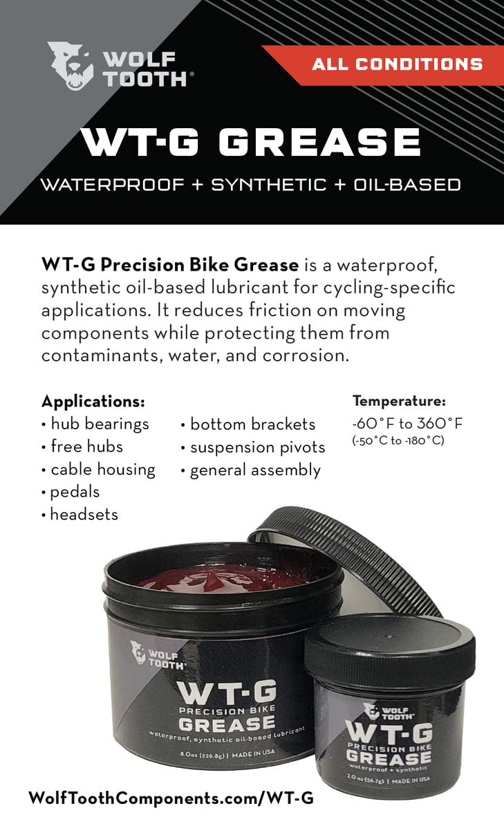 WT-G Precision Bike Grease - 8oz