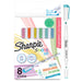 Sharpie S-Note Duo Highlighters | Dual Ended Pastel Creative Markers | Bullet & Chisel Tip for Highlighting, Drawing, Journaling & More | 8 Count