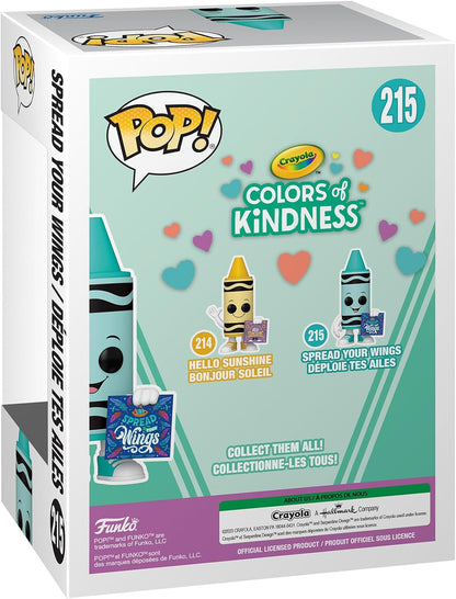 Funko POP! Ad Icons: Crayola - Teal Crayola - SYW Crayon - (Kindness) - Vinyl-Sammelfigur - Geschenkidee - Offizielle Handelswaren - Spielzeug Für Kinder Und Erwachsene - Ad Icons Fans