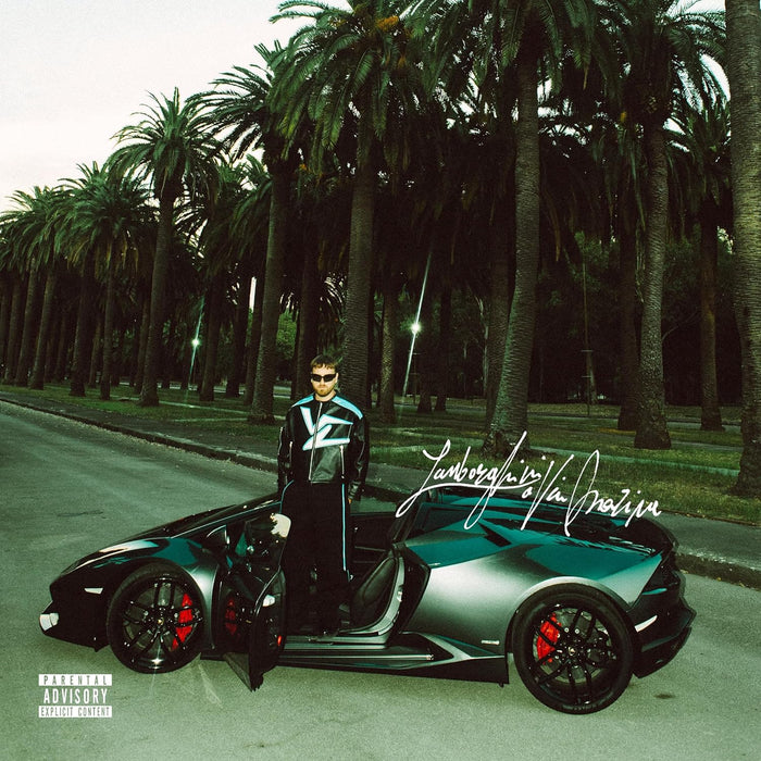 Lamborghini a Via Marina Autografato)