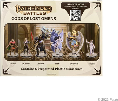 Pathfinder Battles pack 8 miniatures Gods of Lost Omens Boxed Set