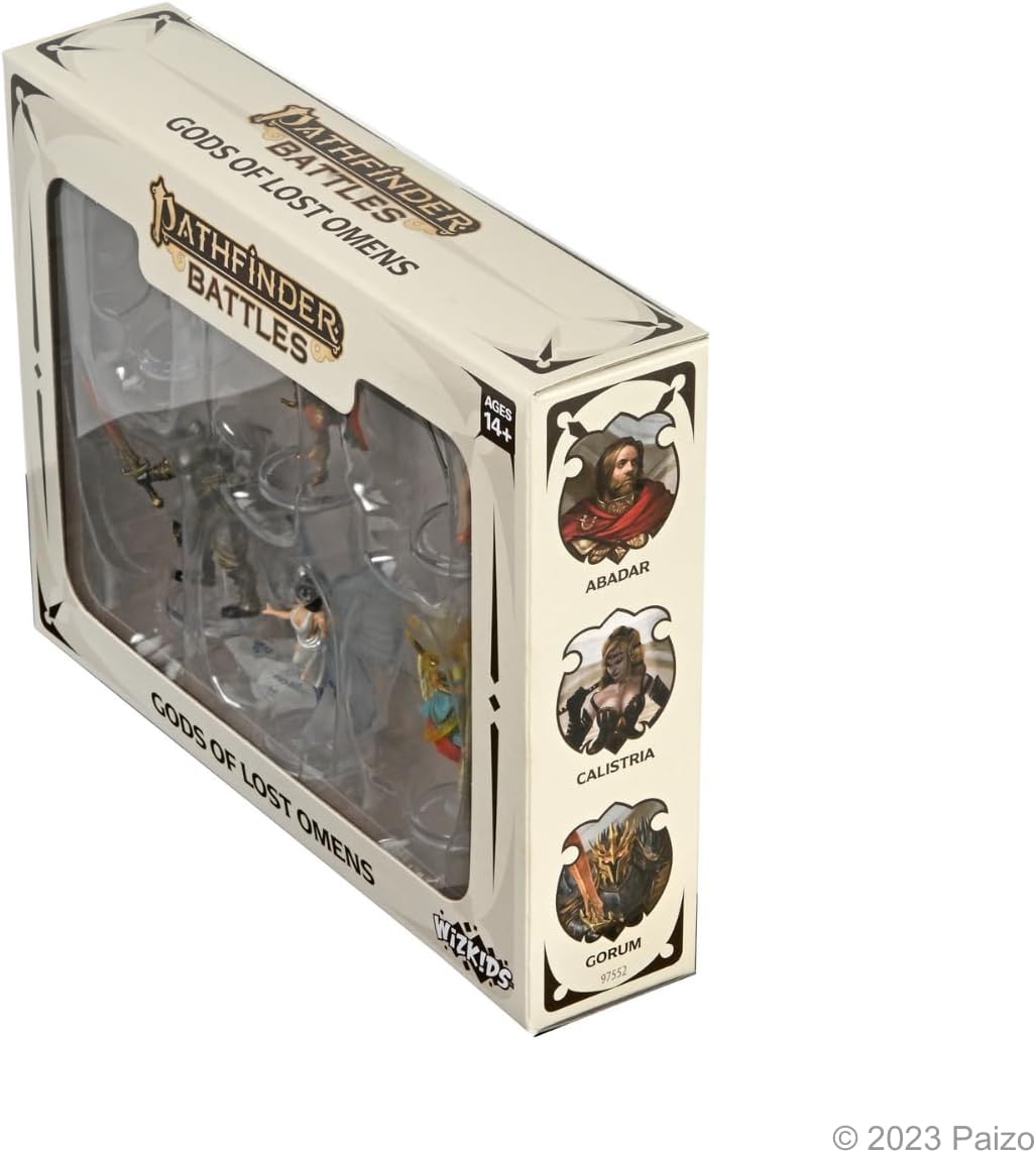 Pathfinder Battles pack 8 miniatures Gods of Lost Omens Boxed Set