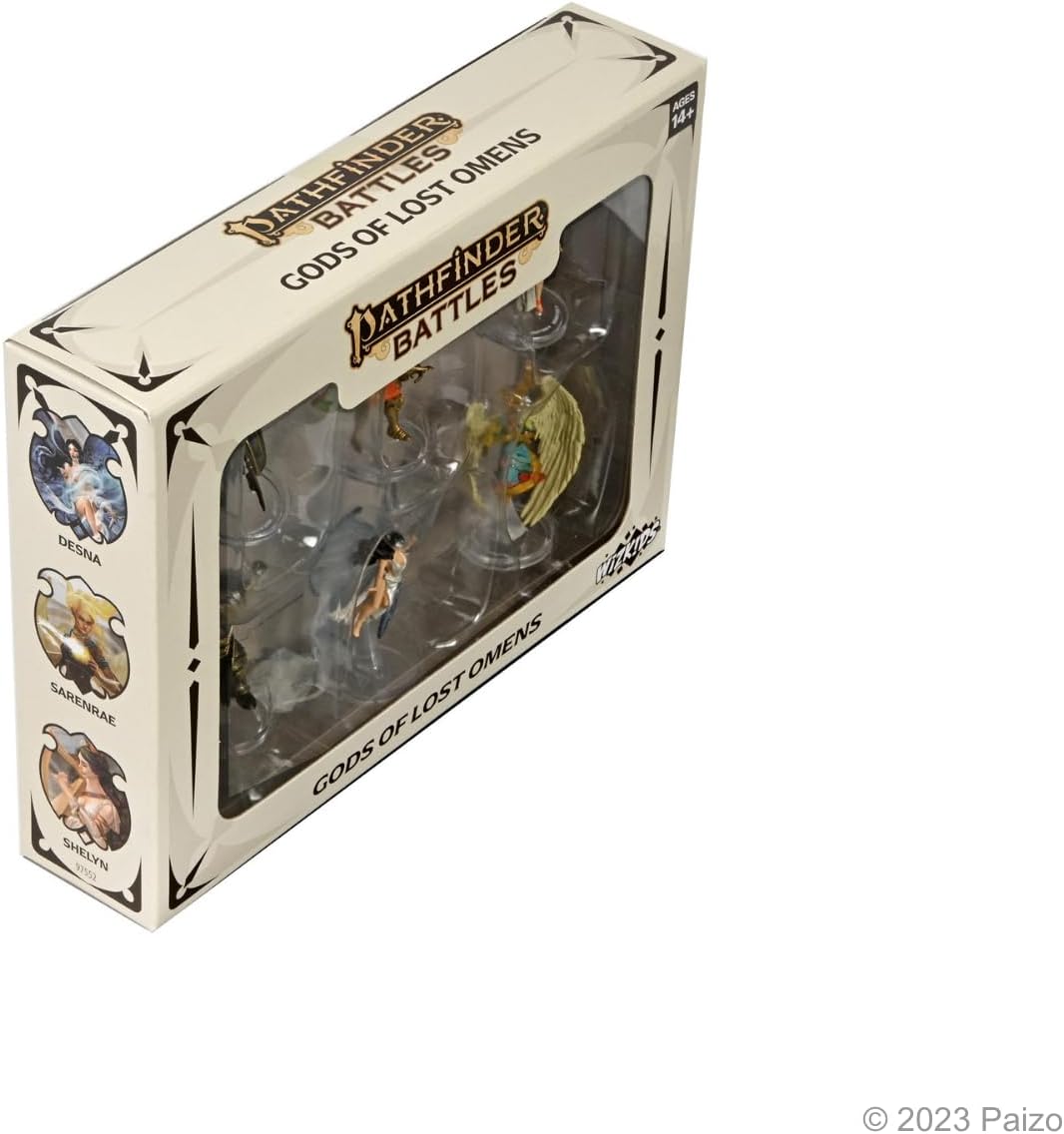 Pathfinder Battles pack 8 miniatures Gods of Lost Omens Boxed Set