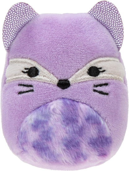 Squishville by Original Squishmallows Cute & Colourful Squad Plush - Six 2-Inch Squishmallows Plush Including Annalise, Duna, Fuyuki, Danika, Lemora, and Rayn - Toys for Kids