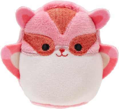 Squishville by Original Squishmallows Cute & Colourful Squad Plush - Six 2-Inch Squishmallows Plush Including Annalise, Duna, Fuyuki, Danika, Lemora, and Rayn - Toys for Kids