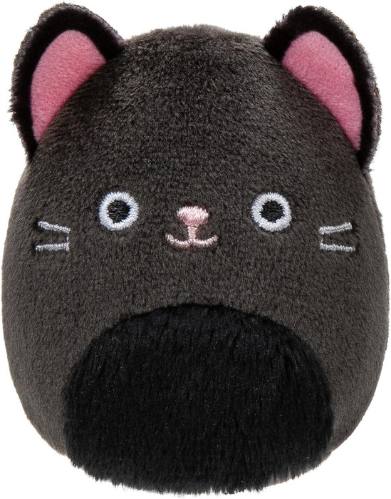 Squishville SQM0509-6er Pack Schwarz-Weiß Squad, superweiche Mini-Squishmallows, 5cm Plüschfiguren