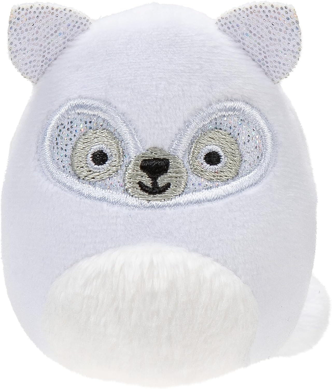 Squishville SQM0509-6er Pack Schwarz-Weiß Squad, superweiche Mini-Squishmallows, 5cm Plüschfiguren